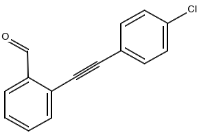 2-((4-Chlorophenyl)ethynyl)benzaldehyde, 1251832-81-1, undefined, 