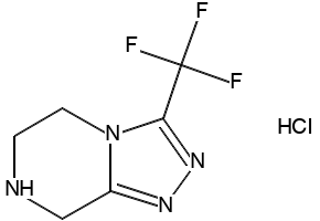 3-Trifluoromethyl-5,6,7,8-tetrahydro-[1,2,4]triazolo[4,3-a]pyrazine (hydrochloride), 762240-92-6, undefined, 