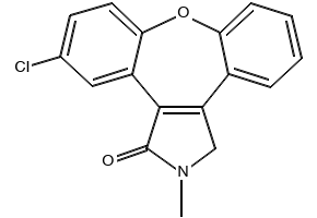 11-Chloro-2-methyl-2,3-dihydro-1H-dibenzo[2,3:6,7]oxepino[4,5-c]pyrrol-1-one, 1012884-46-6, undefined, 