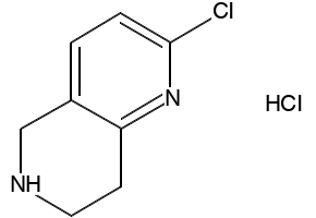 2-Chloro-5,6,7,8-tetrahydro-1,6-naphthyridine hydrochloride, 766545-20-4, undefined, 