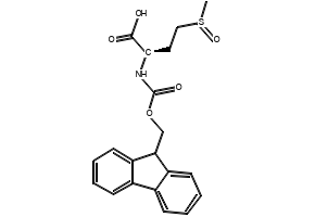 (2R)-2-((((9H-Fluoren-9-yl)methoxy)carbonyl)amino)-4-(methylsulfinyl)butanoic acid, 2410250-48-3, undefined, 