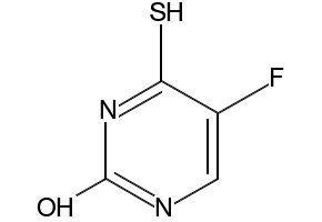 5-Fluoro-4-sulfanylidene-1,2,3,4-tetrahydropyrimidin-2-one, 671-41-0, undefined, 