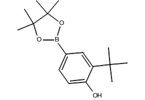 2-tert-Butyl-4-(4,4,5,5-tetramethyl-1,3,2-dioxaborolan-2-yl)phenol, 1188335-77-4, undefined, 