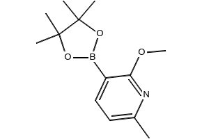 2-Methoxy-6-methyl-3-(4,4,5,5-tetramethyl-1,3,2-dioxaborolan-2-yl)pyridine, 1421324-79-9, undefined, 