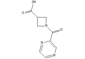 1-(Pyrazine-2-carbonyl)azetidine-3-carboxylic acid, 1350989-06-8, undefined, 