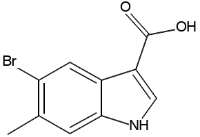 5-Bromo-6-methyl-1H-indole-3-carboxylic acid, 1360928-54-6, undefined, 