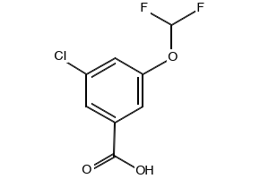3-Chloro-5-(difluoromethoxy)benzoic acid, 433926-80-8, undefined, 