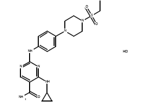 Cerdulatinib hydrochloride, 1369761-01-2, undefined, 