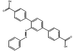 2'-(Phenyldiazenyl)-[1,1':4',1''-terphenyl]-4,4''-dicarboxylic acid, 1435279-35-8, undefined, 