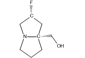 ((2R,7aR)-2-Fluorotetrahydro-1H-pyrrolizin-7a(5H)-yl)methanol, 2454490-66-3, undefined, 