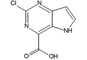 2-Chloro-5H-pyrrolo[3,2-d]pyrimidine-4-carboxylic acid, 2090149-31-6, undefined, 