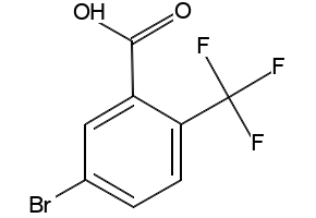 5-Bromo-2-(trifluoromethyl)benzoic acid, 654-97-7, undefined, 