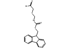 2-(((((9H-Fluoren-9-yl)methoxy)carbonyl)amino)methoxy)acetic acid, 2353951-49-0, undefined, 