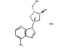 (2R,3S,5R)-5-(6-Amino-9H-purin-9-yl)-2-(hydroxymethyl)tetrahydrofuran-3-ol hydrate, 16373-93-6, undefined, 