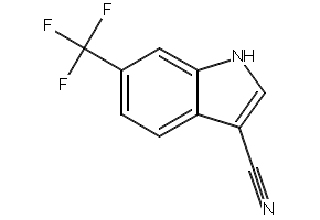 6-(Trifluoromethyl)-1H-indole-3-carbonitrile, 934290-68-3, undefined, 