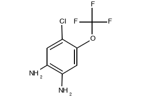 4-Chloro-5-(trifluoromethoxy)benzene-1,2-diamine, 156425-08-0, undefined, 