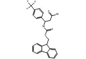Fmoc-(RS)-3-amino-3-(4-trifluoromethylphenyl)-propionic acid, 728919-94-6, undefined, 