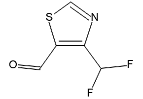 4-(Difluoromethyl)thiazole-5-carbaldehyde, 1803203-56-6, undefined, 