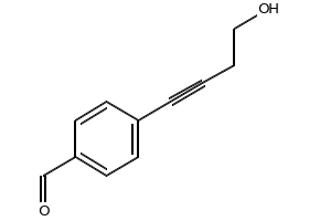 4-(4-Hydroxybut-1-yn-1-yl)benzaldehyde, 544707-13-3, undefined, 