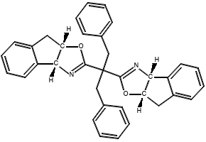 (3aR,3a'R,8aS,8a'S)-2,2'-(1,3-Diphenylpropane-2,2-diyl)bis(3a,8a-dihydro-8H-indeno[1,2-d]oxazole), 394738-76-2, undefined, 