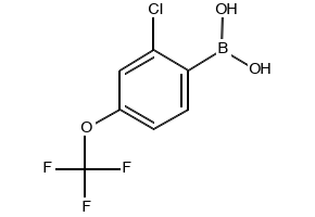(2-Chloro-4-(trifluoromethoxy)phenyl)boronic acid, 345226-20-2, undefined, 