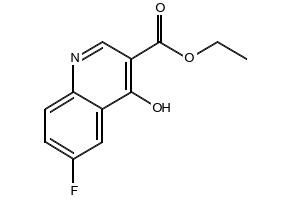 Ethyl 6-fluoro-4-hydroxyquinoline-3-carboxylate, 318-35-4, undefined, 