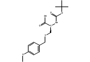 (R)-2-((tert-Butoxycarbonyl)amino)-3-((4-methoxybenzyl)thio)propanoic acid