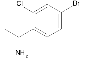 1-(4-Bromo-2-chlorophenyl)ethan-1-amine, 943152-99-6, undefined, 