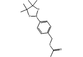S-(4-(4,4,5,5-Tetramethyl-1,3,2-dioxaborolan-2-yl)benzyl) ethanethioate, 2484920-02-5, undefined, 