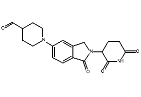 1-(2-(2,6-Dioxopiperidin-3-yl)-1-oxoisoindolin-5-yl)piperidine-4-carbaldehyde, 2413037-88-2, undefined, 
