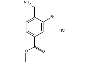 Methyl 4-(aminomethyl)-3-bromobenzoate hydrochloride, 2648946-37-4, undefined, 
