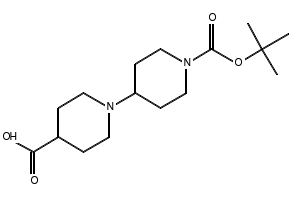 1'-(tert-Butoxycarbonyl)-[1,4'-bipiperidine]-4-carboxylic acid, 201810-59-5, undefined, 