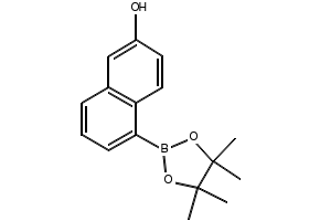 5-(4,4,5,5-Tetramethyl-1,3,2-dioxaborolan-2-yl)naphthalen-2-ol, 2323577-75-7, undefined, 