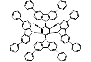 2,4,5,6-Tetrakis(3,6-diphenyl-9H-carbazol-9-yl)isophthalonitrile