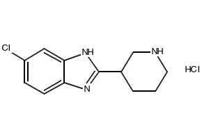 6-Chloro-2-(piperidin-3-yl)-1H-benzo[d]imidazole hydrochloride, 2197053-85-1, undefined, 