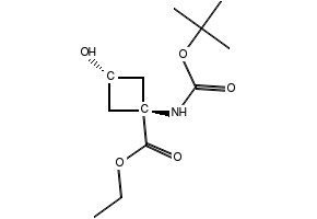 Ethyl trans-1-[[(1,1-dimethylethoxy)carbonyl]amino]-3-hydroxycyclobutanecarboxylate, 129288-14-8, undefined, 