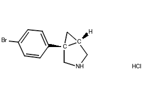 (1R,5S)-1-(4-Bromophenyl)-3-azabicyclo[3.1.0]hexane (hydrochloride), 2173391-51-8, undefined, 