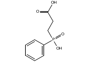 3-(Hydroxy(phenyl)phosphoryl)propanoic acid, 14657-64-8, undefined, 