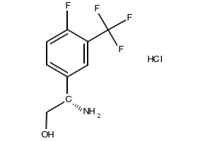 (S)-2-Amino-2-(4-fluoro-3-(trifluoromethyl)phenyl)ethanol hydrochloride, 1394822-95-7, undefined, 