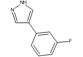 4-(3-Fluorophenyl)-1H-pyrazole, 1196145-51-3, undefined, 