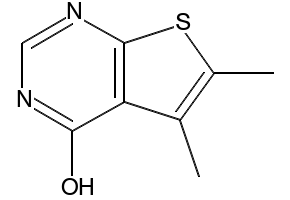 5,6-Dimethylthieno[2,3-d]pyrimidin-4(3H)-one, 18593-44-7, undefined, 