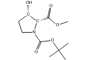 1-tert-Butyl 2-methyl (2R,3S)-3-hydroxypyrrolidine-1,2-dicarboxylate, 130966-41-5, undefined, 