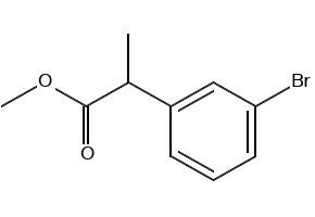 Methyl 2-(3-bromophenyl)propanoate, 80622-53-3, undefined, 