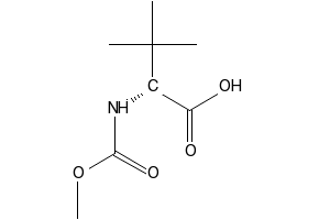 (R)-2-((Methoxycarbonyl)amino)-3,3-dimethylbutanoic acid, 1191091-65-2, undefined, 