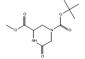1-tert-Butyl 3-methyl 5-oxopiperazine-1,3-dicarboxylate, 315493-43-7, undefined, 