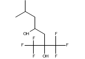 1,1,1-Trifluoro-6-methyl-2-(trifluoromethyl)-2,4-heptanediol, 2126159-01-9, undefined, 