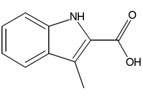 3-Methyl-1H-indole-2-carboxylic acid, 10590-73-5, undefined, 