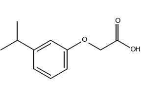 2-[3-(propan-2-yl)phenoxy]acetic acid, 1878-52-0, undefined, 