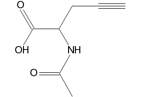 2-Acetamidopent-4-ynoic acid, 23234-80-2, undefined, 