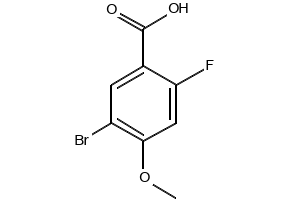 5-Bromo-2-fluoro-4-methoxybenzoic acid, 949014-42-0, undefined, 